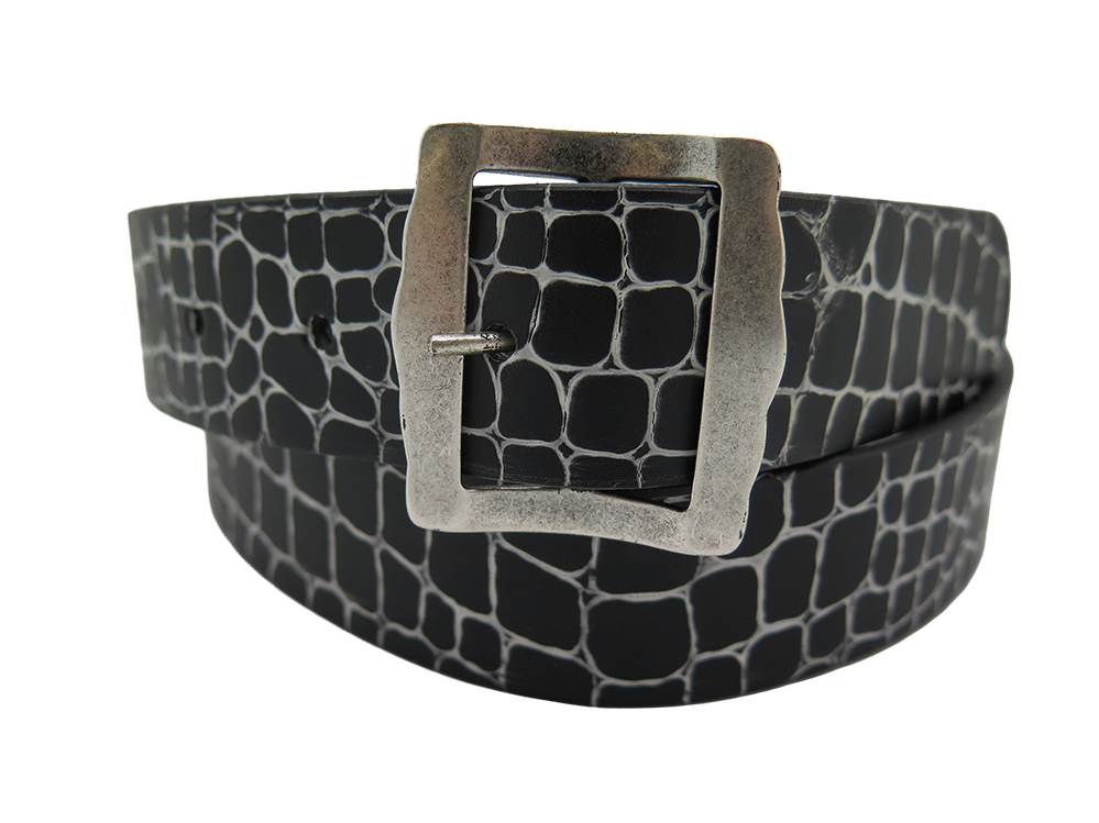 Ledergurt Trach Kroko 40mm (11803/120-40.1W)